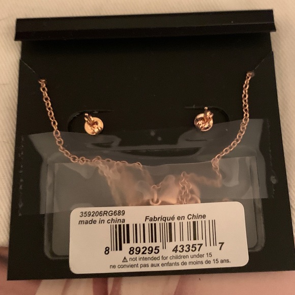 NWT Coach Necklace + Earring Set - Picture 4 of 4